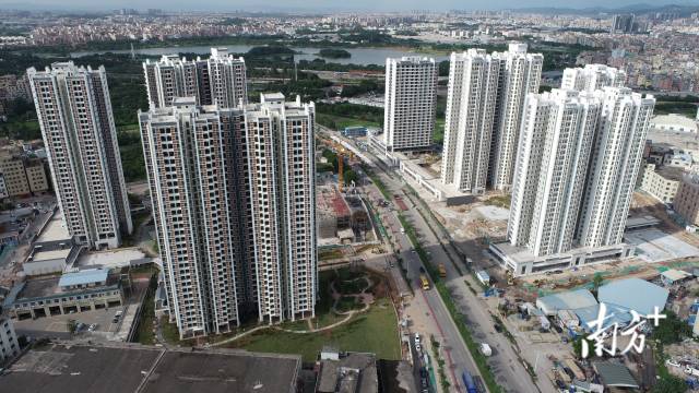 廣州市首個采用裝配式建筑的保障性住房項目石豐路保障房項目。梁文祥 攝