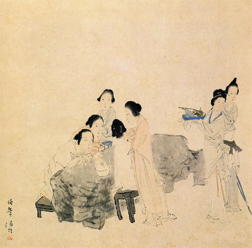 【網(wǎng)絡(luò)中國(guó)節(jié)?七夕】畫(huà)里畫(huà)外話(huà)“七夕”